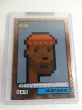 Limited Crypto Punk #2458 G.A.S. Trading Card Pixel Foil 15 of 20 Only picture