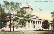 1913 Columbus Ohio State Capitol Building Vintage Postcard  picture