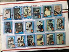 Star Wars Trading Cards Series 1 Blue Set Great Condition 1-66, No Stickers picture