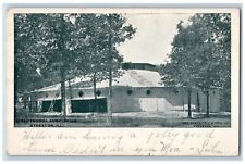 Streator Illinois Postcard Chautauqua Auditorium Exterior c1907 Vintage Antique picture