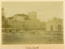 France, Beaucaire, view of the castle, ca.1908, vintage citrate print vintage citra picture