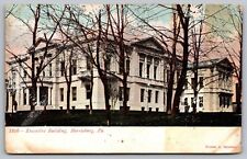 Executive Building Harrisburg Pennsylvania Street View Government VNG Postcard picture