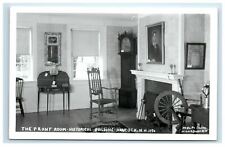 2 RPPC Hancock NH Historical Building Interior Views Postcards Ella Goodhue picture
