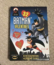 The New Batman & Robin Adventures Box 32 Valentines 48 Stickers 1999 Vintage WB picture