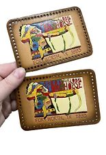 Vintage 1993 National Longhouse Convention YMCA Tooled Leather Native Fort Worth picture