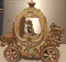 Vintage Carriage Music Box With Rotating Doves Plays  Chariots Of Fire picture