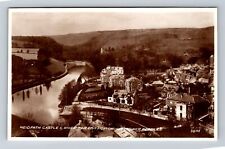 Peebles Scotland Neidpath Castle, River Tweed From Church Tower Vintage Postcard picture