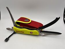 Victorinox Swiss Army RESCUE TOOL Knife Of Year 2007 Yellow Lifetime Warranty picture