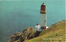 Picturesque View of Maughold Lighthouse, Isle of Man, Built In 1914 Postcard picture