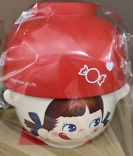 Fujiya Peko-chan Soup Bowl & Rice Bowl Set Mini SAN3550 New Japan picture