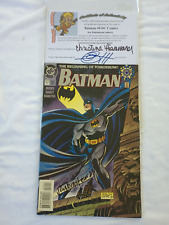 Batman #0 DC Comics VFNM 1994 signed Joseph (Joe) Rubinstein picture