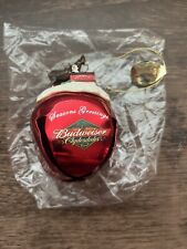 Hamilton Budweiser Sleigh Bell Christmas Ornament Clydesdales ~ Prancing picture