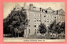 Lutheran Orphanage Salem Virginia 1912 Postcard picture