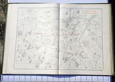 Paris IX & Xth - Prefect TRASH Very Rare Plan from 1888 to 1/5000 (67 x 94 cm) picture
