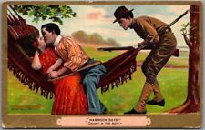 c1910s Military / Romance Comic Postcard 