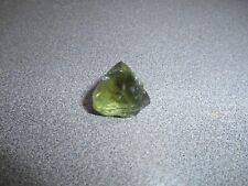 Tourmaline faceting rough. 21.8 cts. green color. Pre-form - clean. Congo. picture