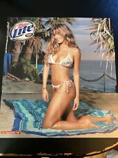 RARE 2003 Sports Illustrated Miller Lite Sofia Vergara Fold Out Poster 20”x22” picture