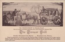 Washington, PA: Pioneer Grill, George Washington Hotel - Pennsylvania Postcard picture