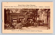 1920'S. GRAND UNION HOTEL. DRESDEN, AUTO'S. POSTCARD KK13 picture