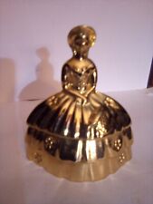 Vtg Southern Belle Brass Dinner Bell.Excellent Condition. #123 picture
