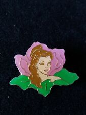 PINS DISNEY PIN BEAUTIFUL BELLE IN A ROSE BEAUTY BEAST OLD VINTAGE RARE HTF 7249 picture