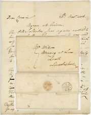 1806 LETTER J.PEARSON to COUSIN WILSON LOUTH re BYRON EVISON LOUTH LINCOLNSHIRE picture
