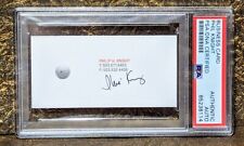 PHIL KNIGHT PSA Autograph Signed Business Card Nike GOLF picture