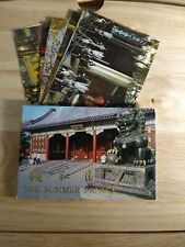 Vintage Summer Palace China Lot of 10 Postcards W/Cover picture