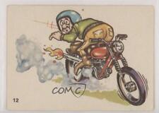 1969 Donruss Silly Cycles Riding backwards #12 qp4 picture