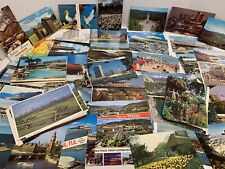 Lot of 100 Used Postcards From All Over The World 1960-1980s All Posted Assorted picture