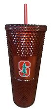 Starbucks Red Studded Stanford University Tumbler Official Collegiate Series NEW picture