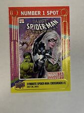 2021-22 UD Marvel Annual Number 1 Spot Symbiote Spiderman Crossroads #1 n1s-8 picture