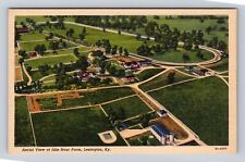 Lexington KY-Kentucky, Aerial View Idle Hour Farm, Antique Vintage Postcard picture