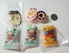 Re-Ment Pokemon Candy & Snack Mascot 5 Strap Set - Pikachu Snorlax Meowth Eevee picture