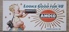 Amaco Vintage Ink Blotter American Oil Co 