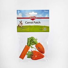 Kaytee Chew Toy Carrot Patch For Rabbits, Guinea 3 Count (Pack of 1), Orange  picture