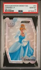 Cinderella 2023 Kakawow Phantom Disney 100 Die-Cut Holo PSA 10 Gem Mint POP 10 picture