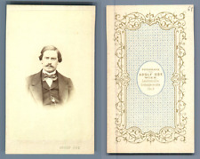 A. Ost, Vienna Portrait of a Man Vintage CDV Albumen Business Card,   picture