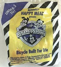 McDonald’s Animaniacs, Bicycle Build For Trio, 1993 UNDER 3 Toy, FACTORY SEALED picture