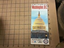 HIGH GRADE unused - 1971 welcome to WASHINGTON D.C. map and pics - i show all picture