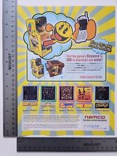 Pac Man Arcade Machine Advetisement Original Print Ad / Poster Game Gift Art picture