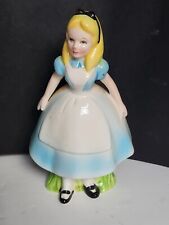 Vtg Walt Disney Prod Alice In Wonderland Porceline Figurine picture