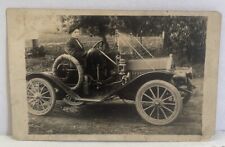 Antique RPPC c1905 Jackson ? Ford ? automobile motor car Real Photo Postcard picture