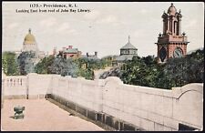 PROVIDENCE, RI. C.1912 PC.(N19)~LOOKING EAST FROM JOHN HAY LIBRARY picture
