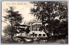 Lakeville, Connecticut CT - Old Taconic School - Vintage Postcard - Unposted picture