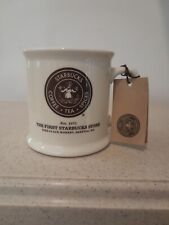 Starbucks Shaving/ Coffee Mug 2013 Made in USA The First Starbucks Store picture