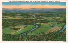 Postcard VA Shenandoah River & Valley from Massanutten Mountain Vintage PC J9544 picture
