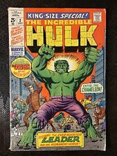 INCREDIBLE HULK ANNUAL #2 (1969) KING SIZE SPECIAL SILVER AGE MARVEL STAN LEE picture
