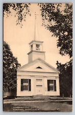 First Congregational Church Trinitarian Marshfield Massachusetts Postcard picture