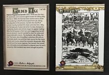 Billy the Kid   2023 HISTORIC AUTOGRAPHS GILDED AGE,  Card  1 of 149 and base cd picture